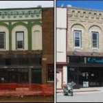 The Pandora Building before and after renovations. (Submitted photo)