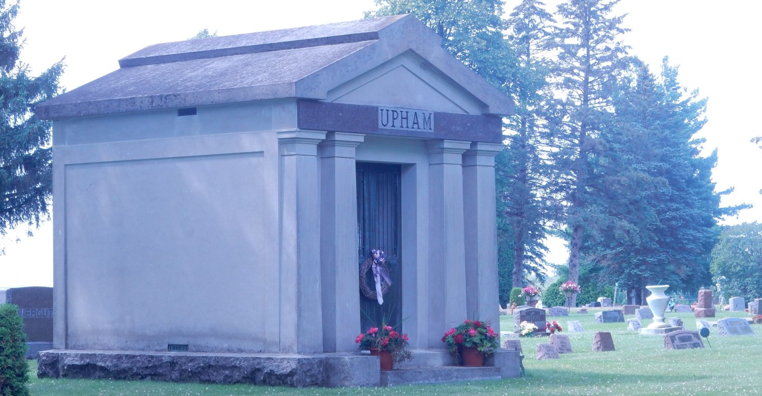 hillside cemetery william upham mausoleum marshfield
