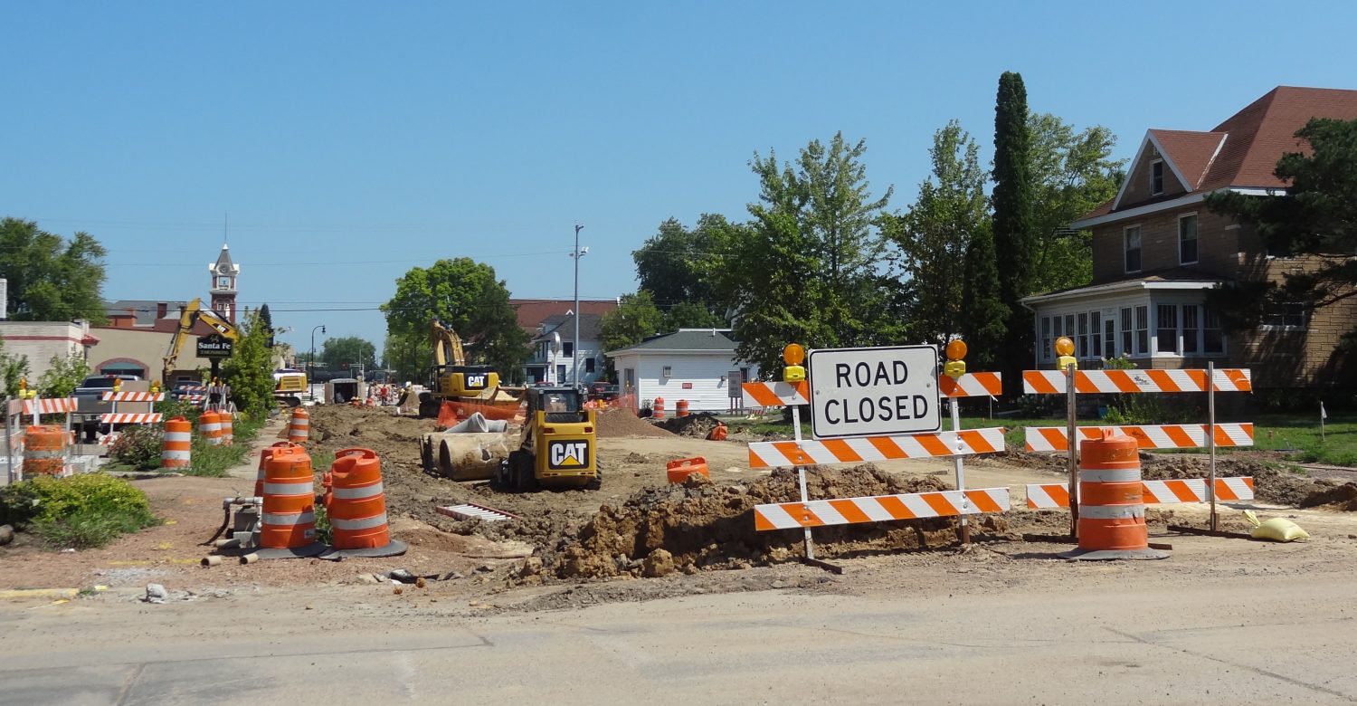 maple avenue reconstruction fifth fourth street