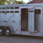 Central Wisconsin State Fair horse trailer