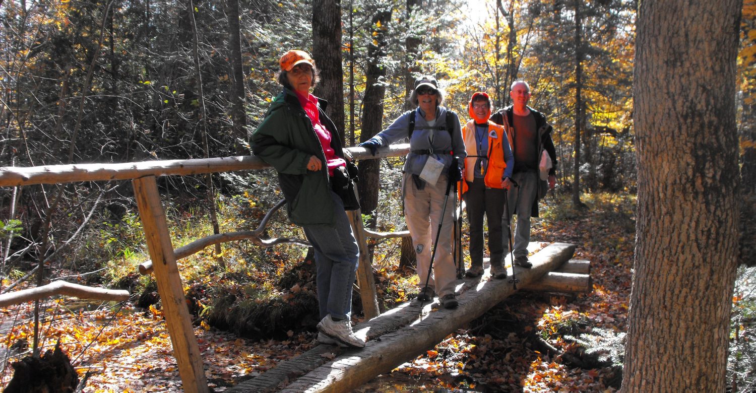 George Klemmer Sylvia Oberle Dianne Genz Ruth Sommers ice age trail hike walk wisconsin book