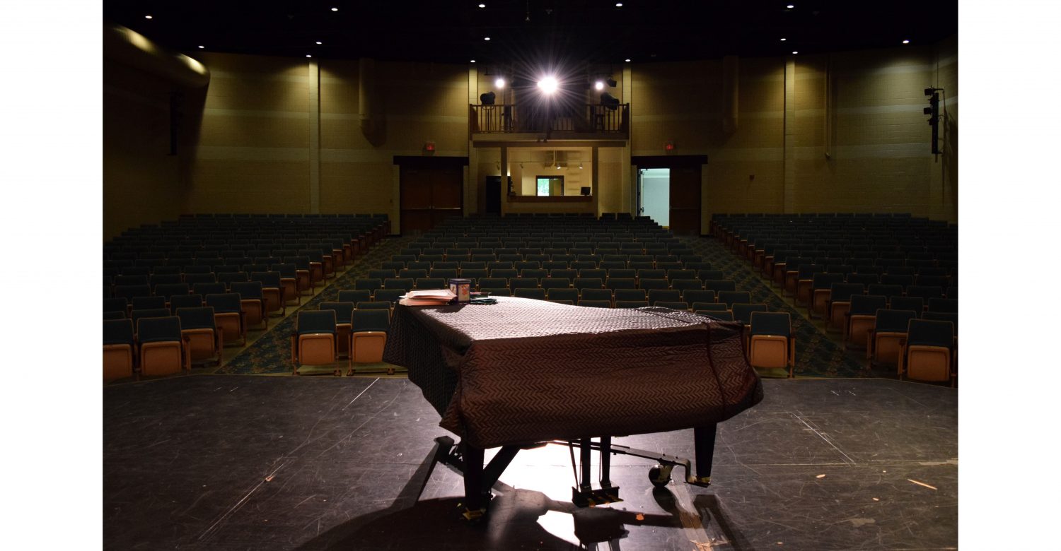 LuCille Tack Center for the Arts grand piano theater seat