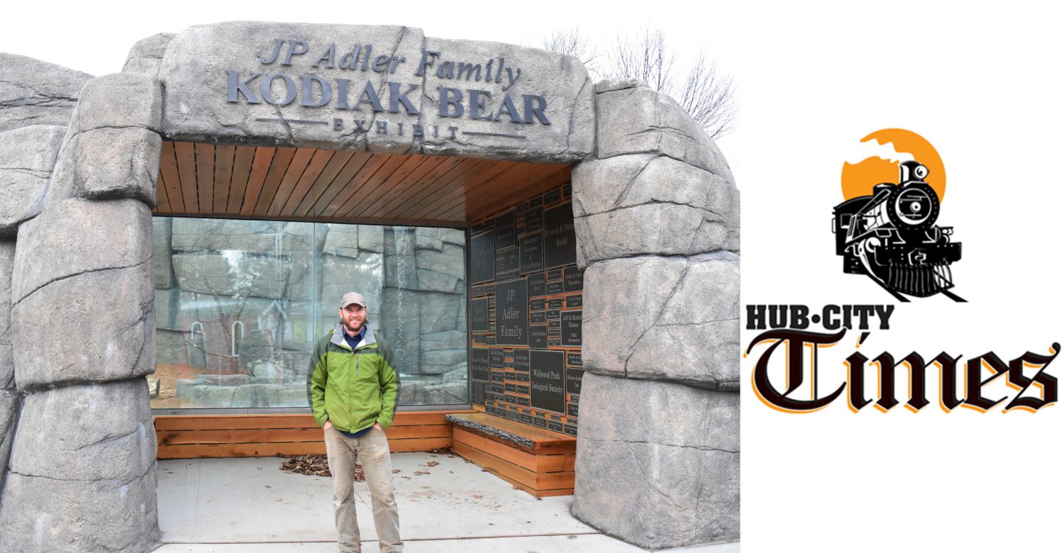 Wildwood Zookeeper Steve Burns J.P. Adler Family Kodiak Bear Exhibit park zoo