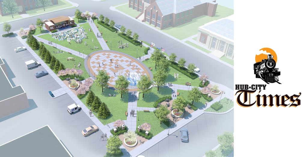 The city is seeking feedback for a proposed community square in downtown Marshfield. A survey to provide feedback is available at the city's website.