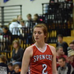 Macie Weber Spencer Rockets Girls Basketball high school marshfield columbus catholic dons