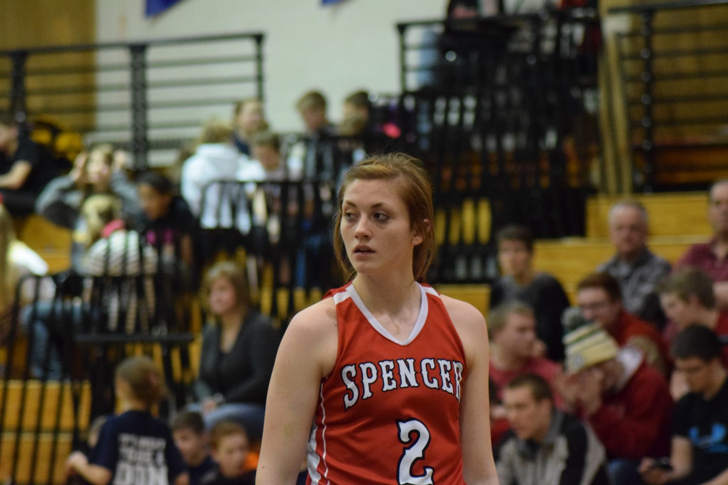 Macie Weber Spencer Rockets Girls Basketball high school marshfield columbus catholic dons
