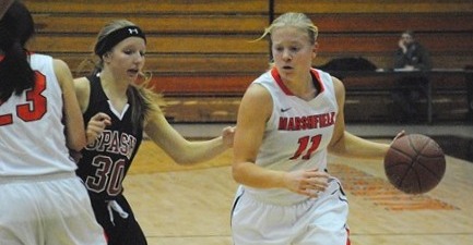 Jenna Jakobi Marshfield Tigers girls high school basketball spash stevens point area panthers