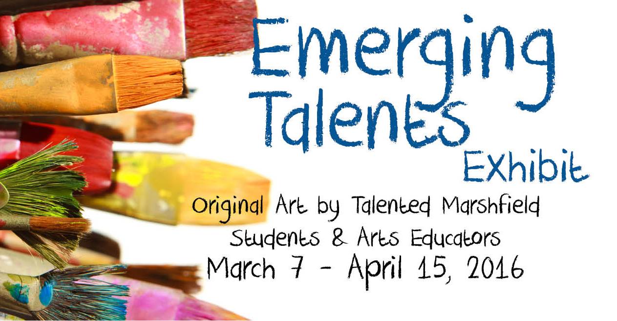 Emerging Talents new visions gallery student art exhibit