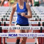 Auburndale's Sylviann Momont runs the 100-meter hurdles at the 2016 WIAA State Track and Field Championships at the University of Wisconsin-La Crosse on June 3. Taking eighth in 16.95 seconds, she qualified for Saturday’s finals.