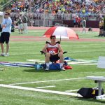 Spencer pole vaulter Noah Zastrow was the first local athlete to medal at the 2016 WIAA State Track & Championships at the University of Wisconsin La Crosse. His best vault Friday was 14 feet 6 inches, which was good for second.