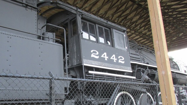 The cab of the Soo Line steam locomotive No. 2442, located at Wildwood Park & Zoo, has been restored. On Saturday, June 18, there will be an open house for viewing the locomotive in conjunction with Zoofest.