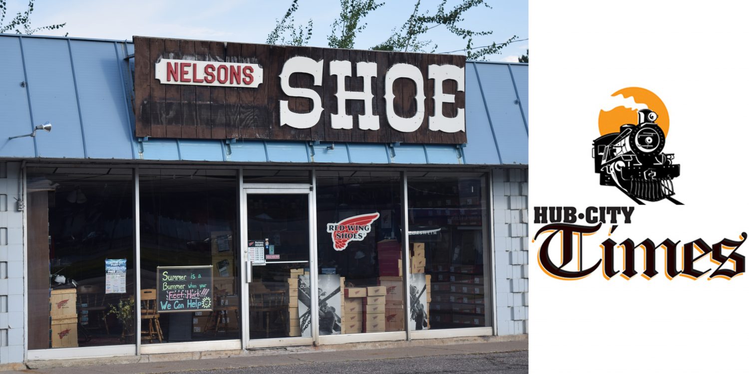 Nelson's Shoe has been in business since 1956.