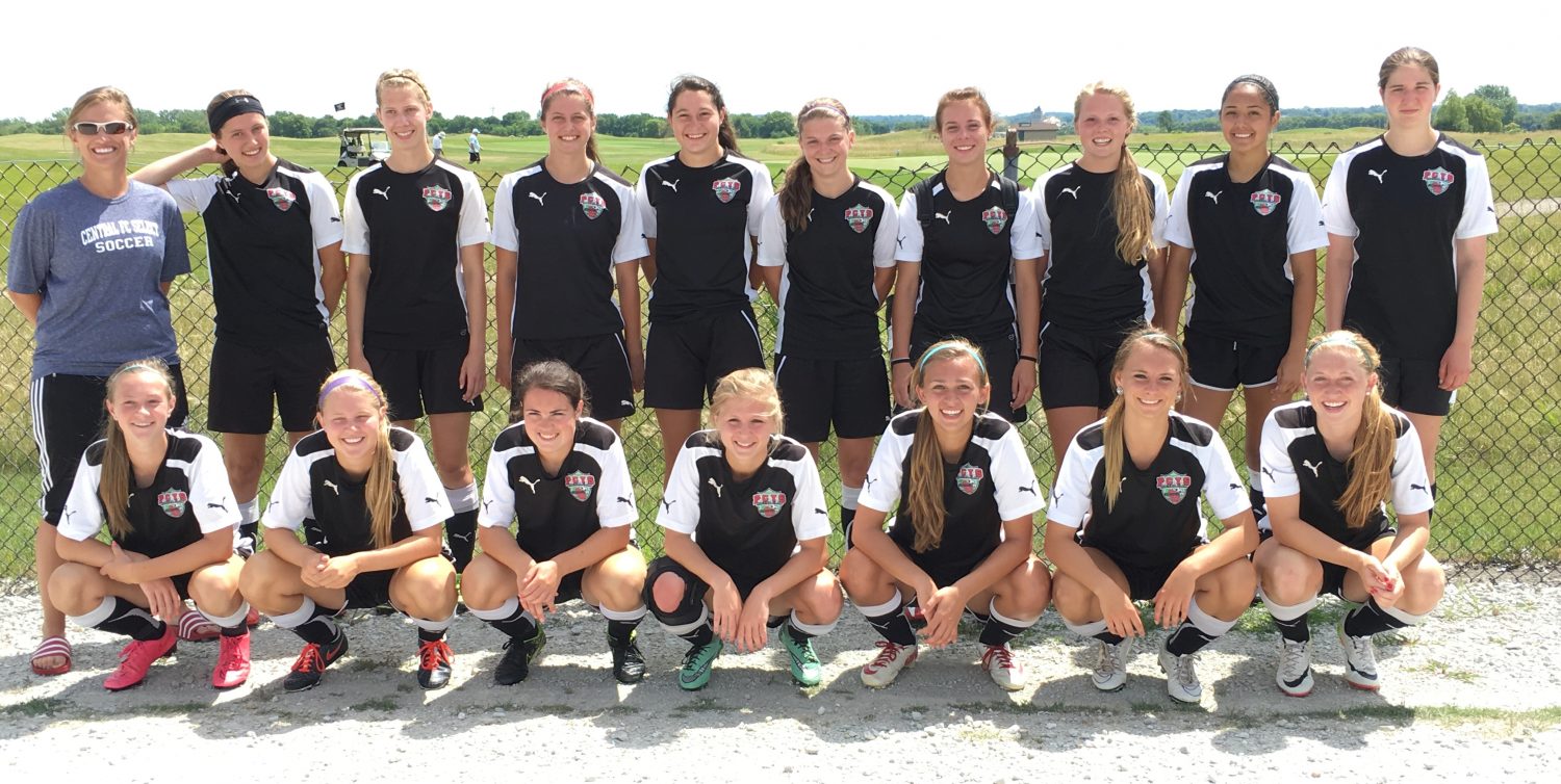 The Central FC Select U18 women’s soccer club team members are, in front from left, Olivia Clemens and Kailyn Kostuchowdki of Stevens Point, Jasmine Hunn of Wisconsin Rapids Assumption, Justice Menge and ToniRae Evans of Stevens Point, Mia Iwinski of Wisconsin Rapids, and Courtney Milkowski of Stevens Point. In back are coach Jaimie Brezinski, Cierra Nieman of Wisconsin Rapids, Katie Weishaar of Westfield, Miranda Nieman of Wisconsin Rapids, Anna Zajakowski and Autumn Shurbert-Hetzel of Stevens Point, Aubrey Iwinski of Wisconsin Rapids, Julia Urban of Marshfield, Dorene Sanchez of D.C. Everest, and Rowen Kilwee of Amherst. Not pictured are Kassi Spees of Nekoosa and McKenna Kilata of Wisconsin Rapids.