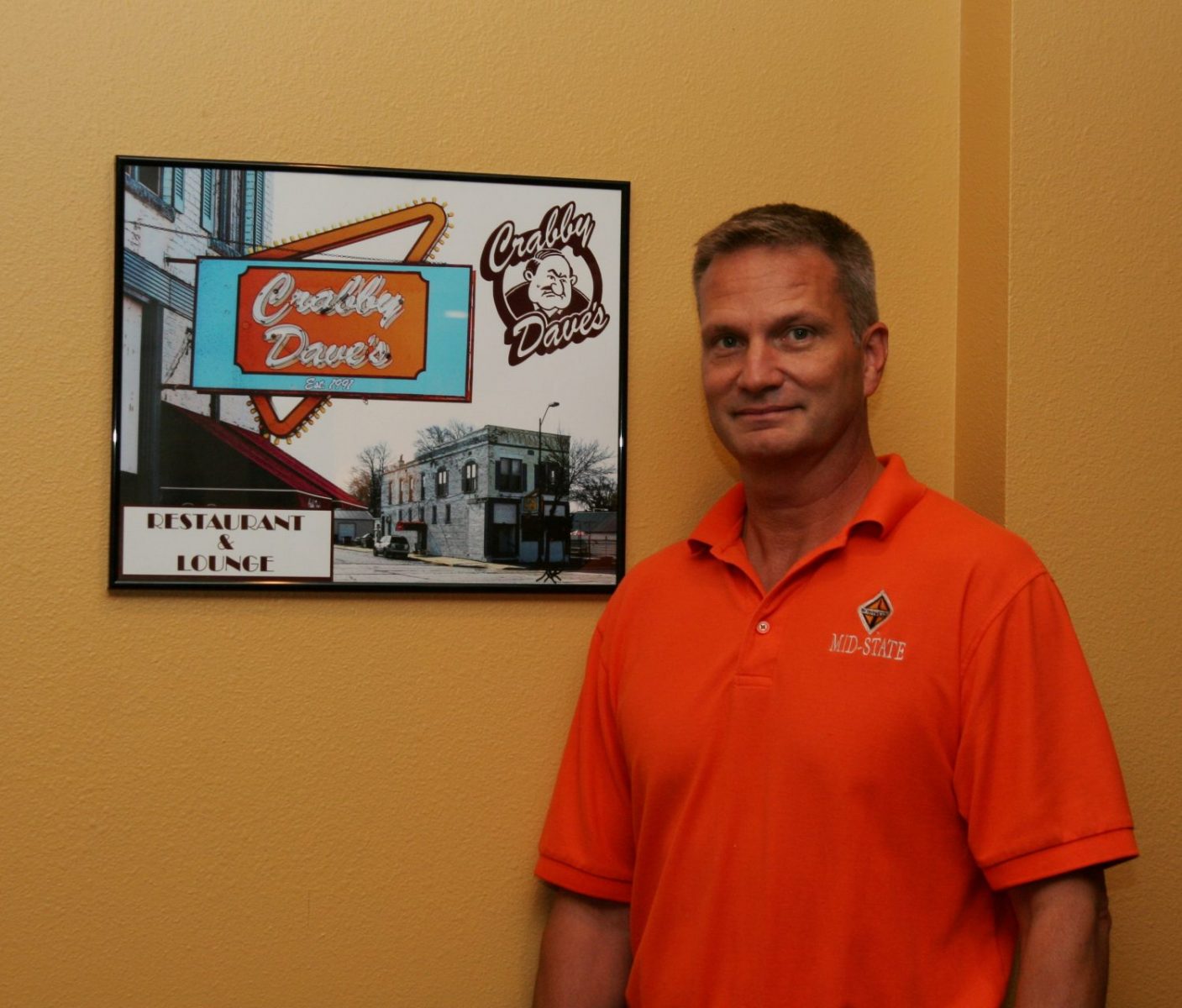Tim Tolppi, pictured, and his girlfriend Kris Dodge are the new owners of Crabby Dave’s.