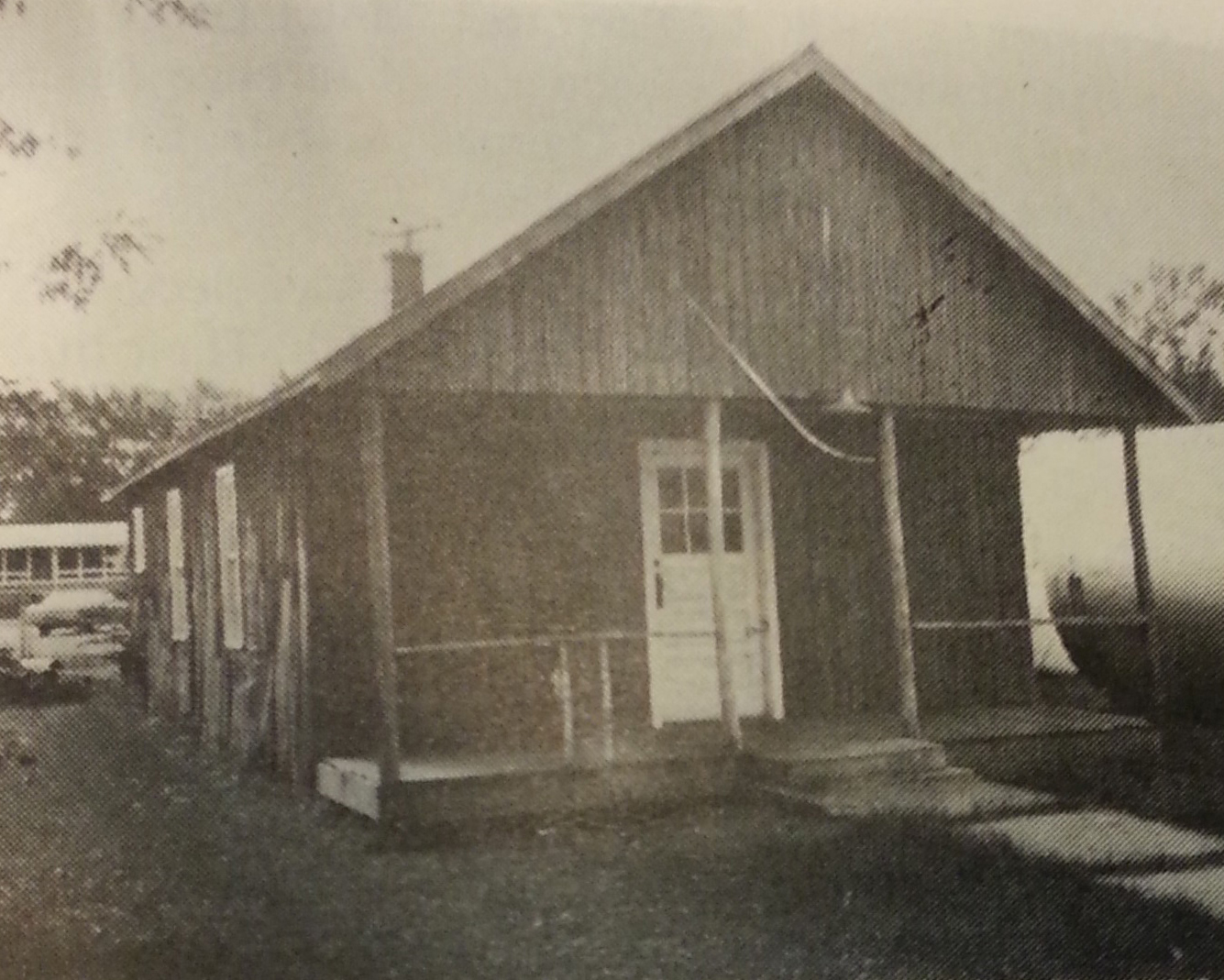 The original Lee F. Pickett American Legion Post in Spencer was erected in 1939.