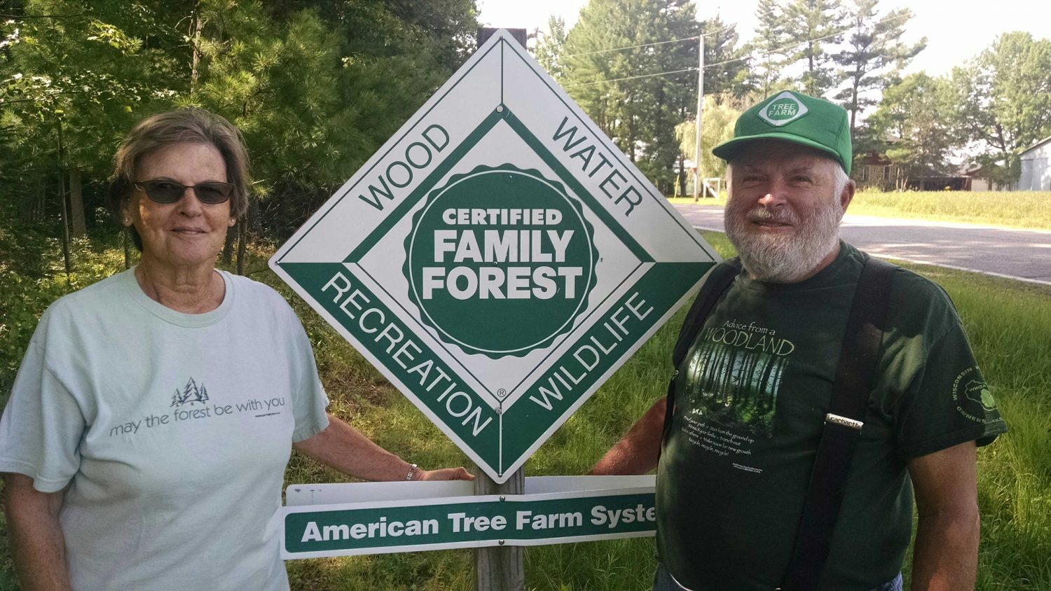 Mary and Dick Czaja are the 2016 Wisconsin Outstanding Tree Farmers of the Year.
