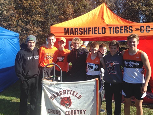 The Marshfield boys cross country team finished fifth at the WIAA Division 1 sectional Saturday at Standing Rock Park in Stevens Point.