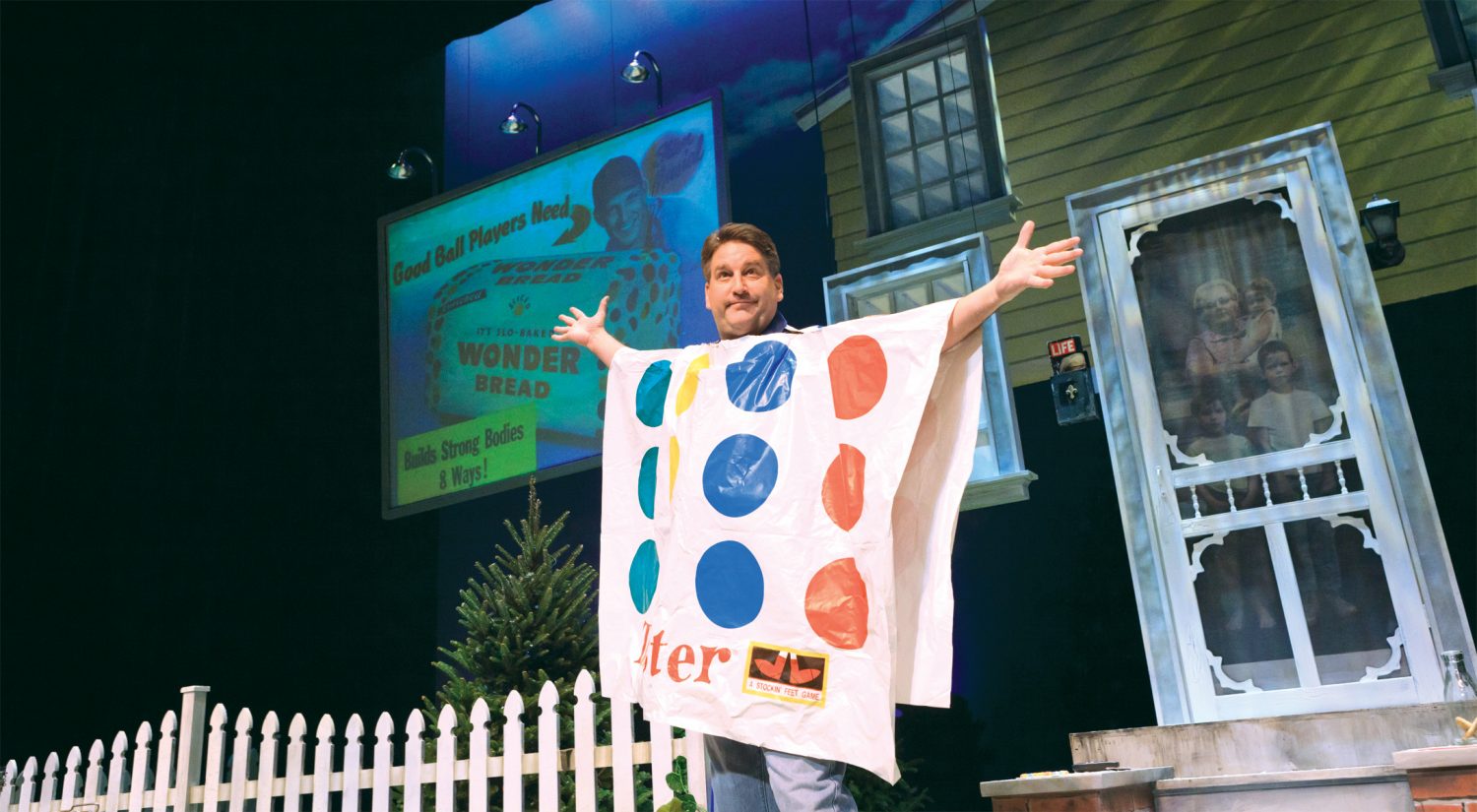 Pat Hazell brings his show "The Wonder Bread Years" to the LuCille Tack Center for the Arts on Oct. 22.