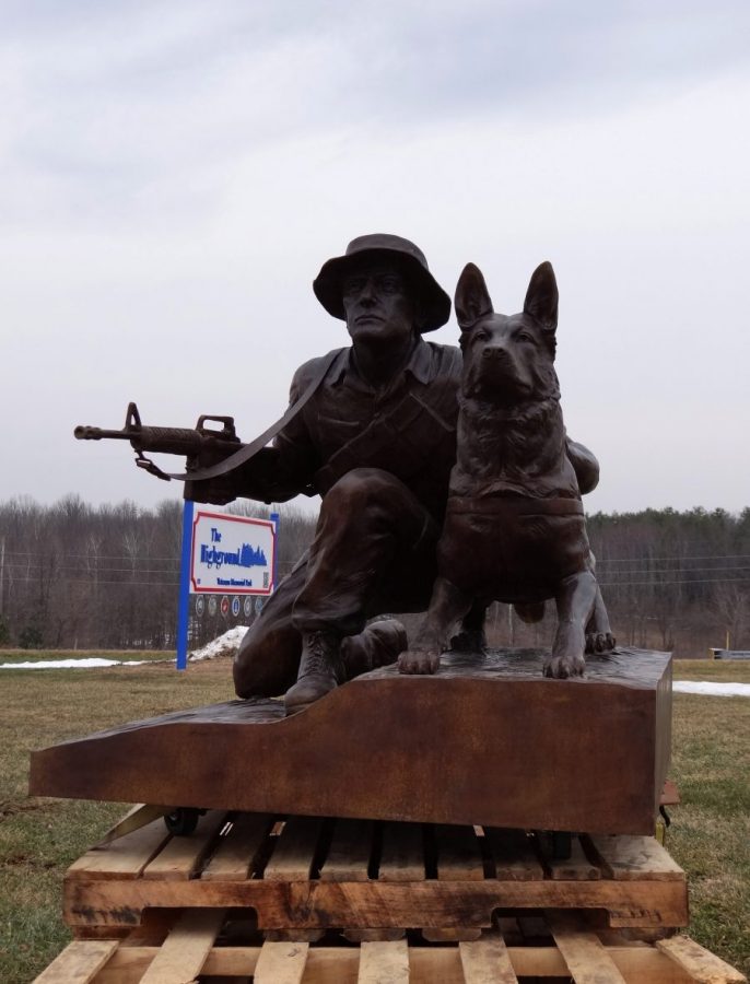 The Military Working Dog Tribute at The Highground Veterans Memorial Park in Neillsville.