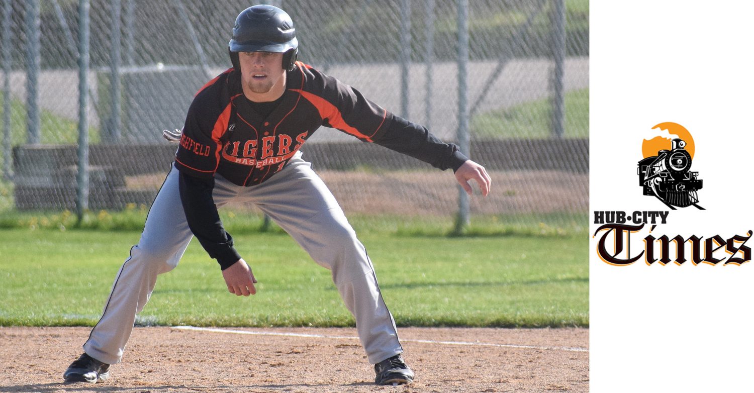 Marshfield senior Braden Bohman was one of three Tigers picked to the second team of the 2017 All-Wisconsin Valley Conference Baseball Team.