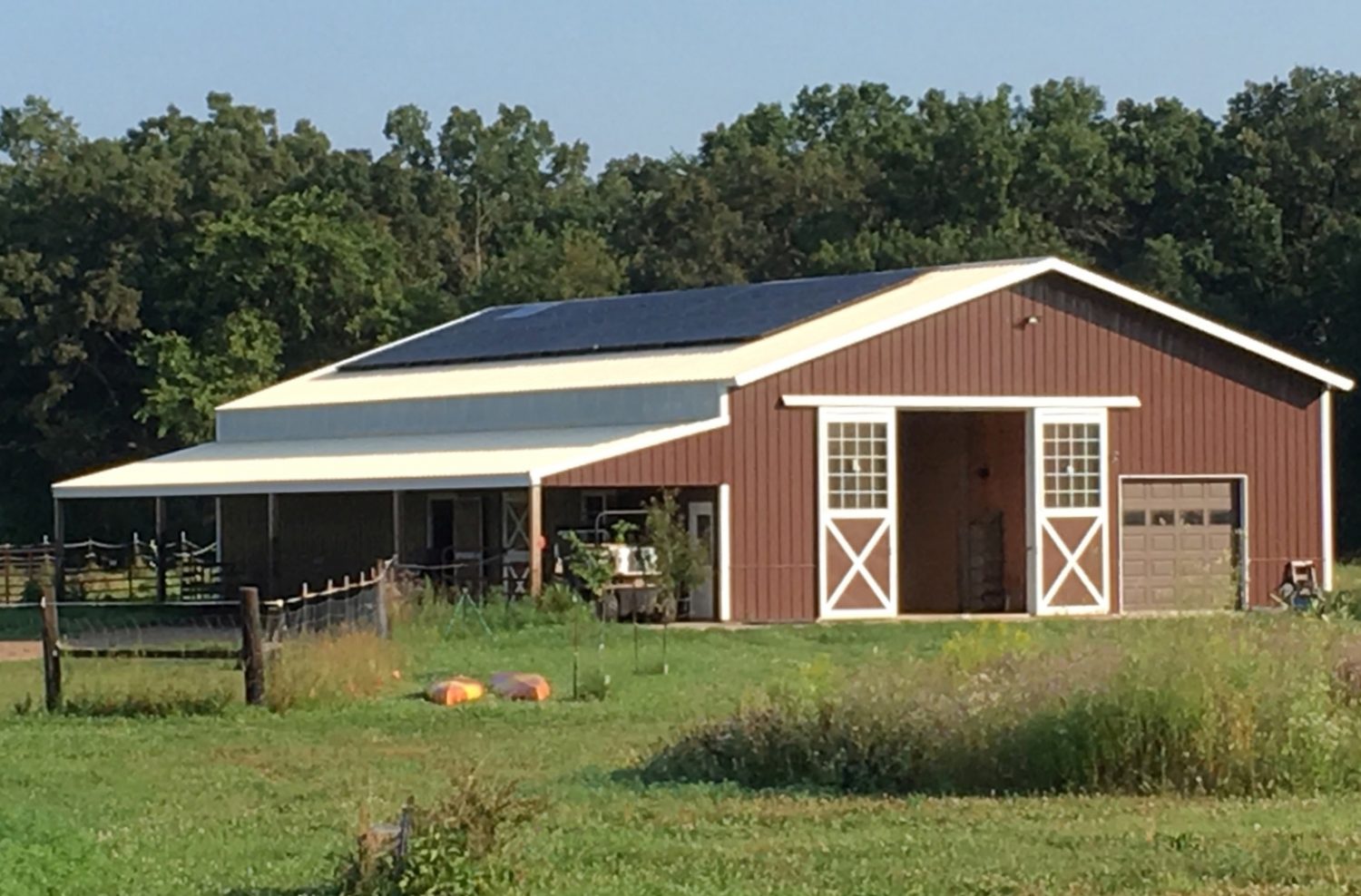 A 12.1-kilowatt system installed in Amherst this month as part of the Solar Central Wisconsin Group Buy Program.