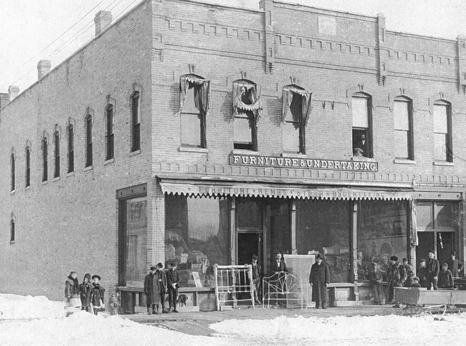 Jacob Sturm and Louis Rembs began their partnership in the late 1800s when they purchased the building now located at 301 S. Central Ave.