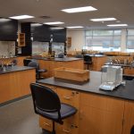 The Everett Roehl STEM Center houses chemistry and microbiology facilities, the certified nursing assistant program, and a community room.