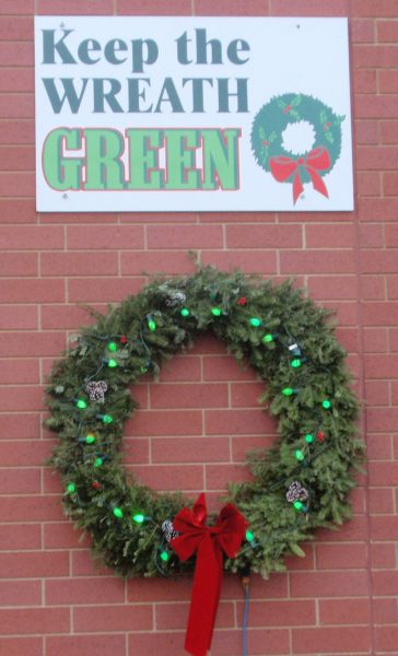 Keep the Wreath Green campaign