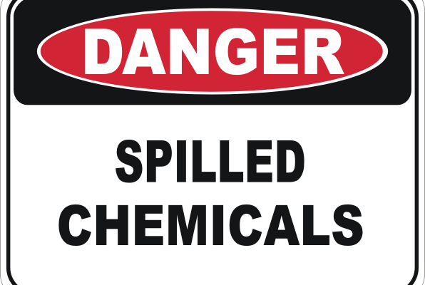 Chemical Spill Sign