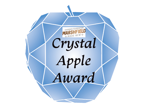Crystal Apple Logo
